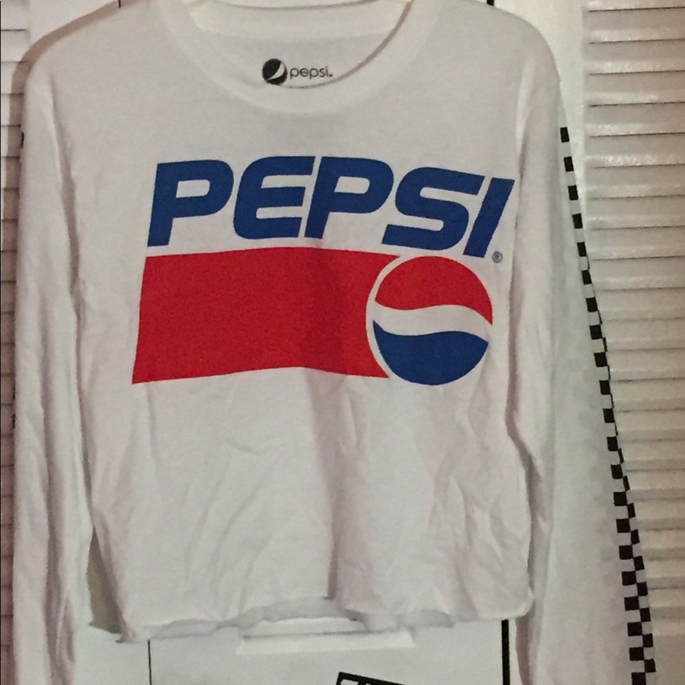 NWOT - PEPSI Long Sleeve Shirt